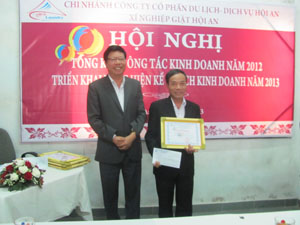 Xí nghiệp giặt Tổng kết năm 2012